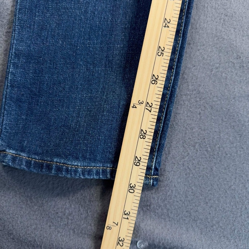 Gap 1969 Real Straight Jeans Women 29R Dark Indigo Mid Rise 31x30 NWT - Picture 10 of 12